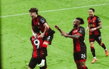 Bournemouth Hentikan Rekor Tak Terkalahkan Manchester City, Menang  di Vitality Stadium